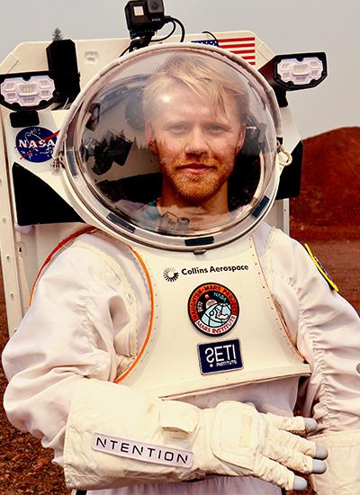Portrait of Magnus Arveng. Credit: NASA Haughton-Mars Project/Pascal Lee Portrait of Magnus Arveng. Credit: NASA Haughton-Mars Project / Pascal Lee