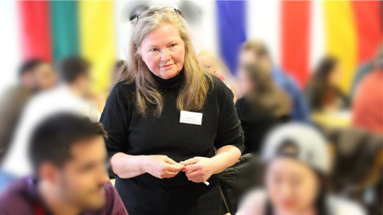 Photo of Anne Fox. Photo