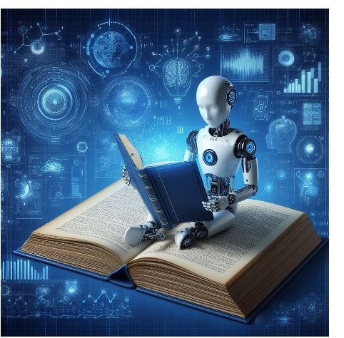 Picture of robot, artificial intelligence