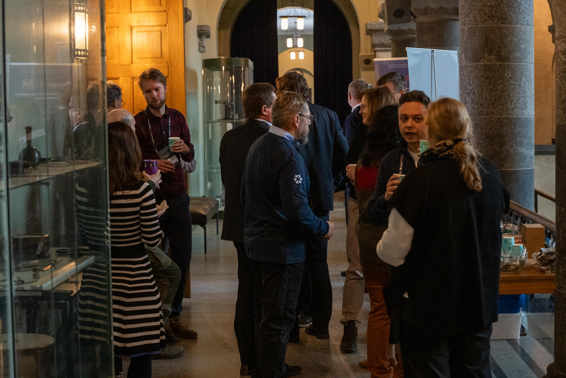 Mingling at NTNU Energy Transition Week 2026. Photo