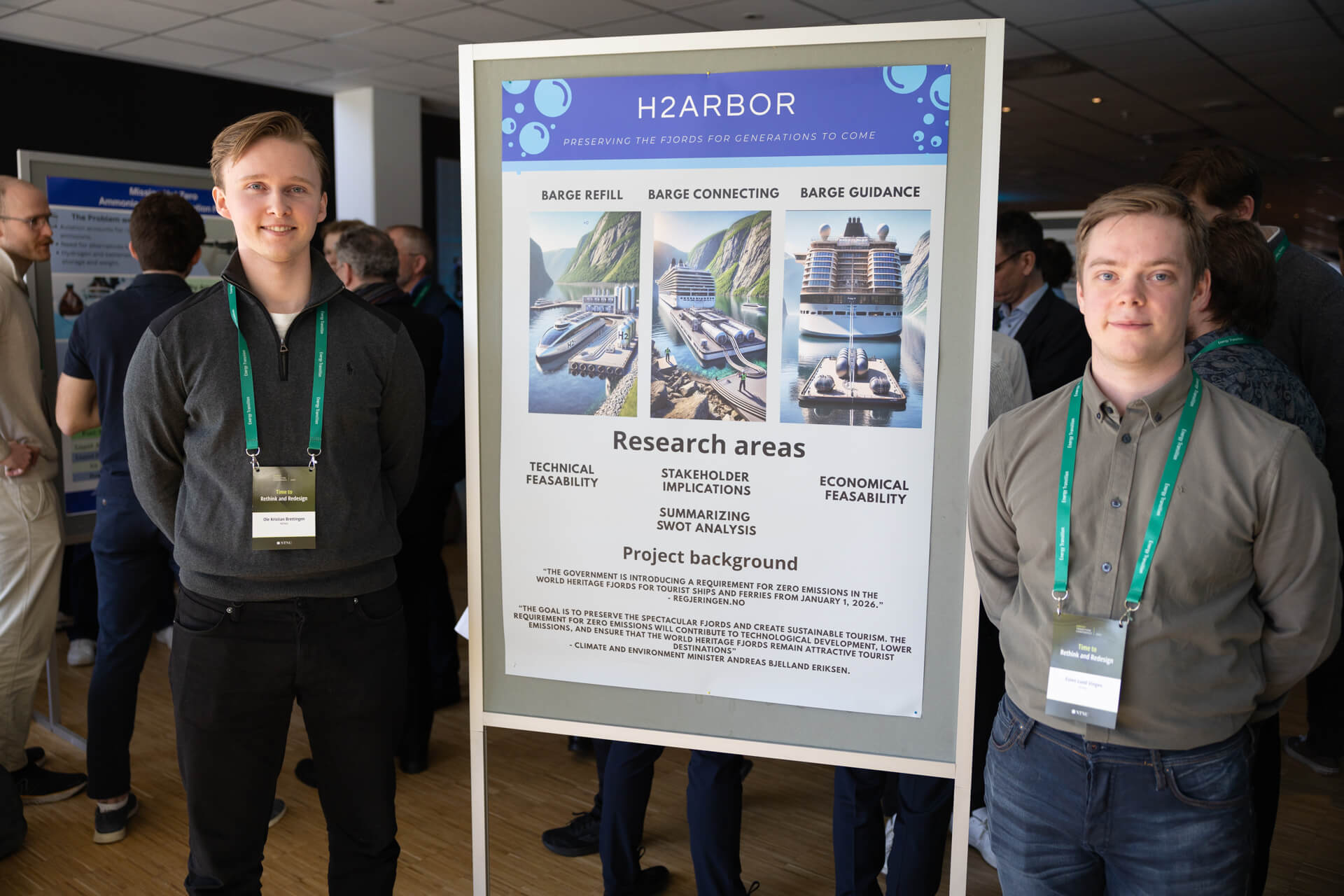 Poster presentation. Photo