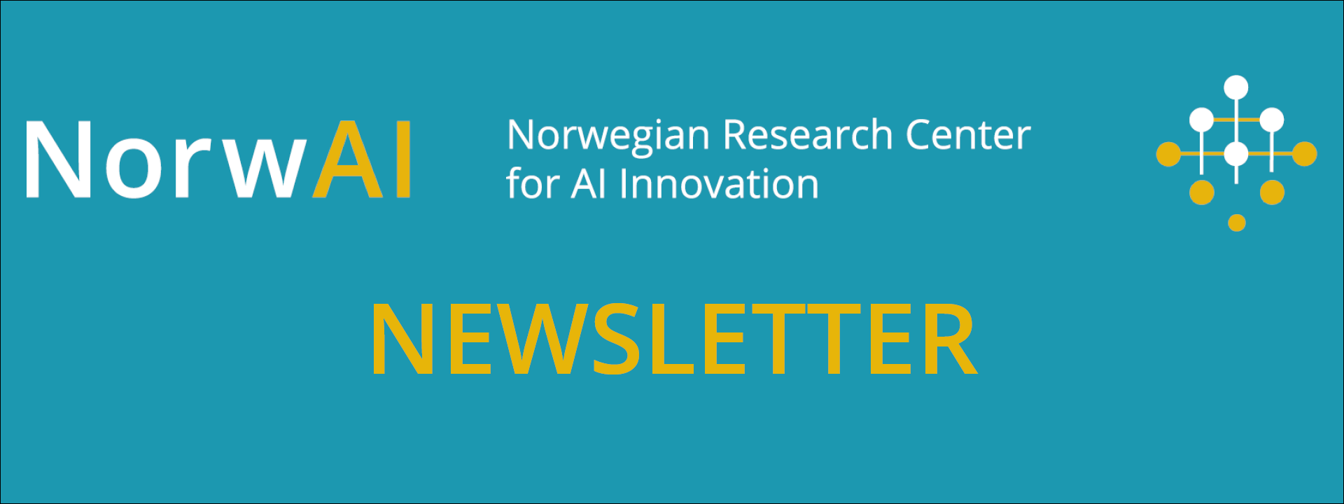 NorwAI news letter banner