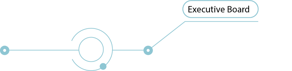 Placeholder with text Executive board