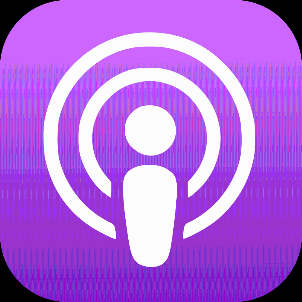 Apple Podcast log with link to podcast