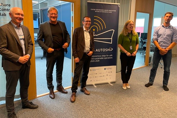 Group photo of core members of the Autoship team