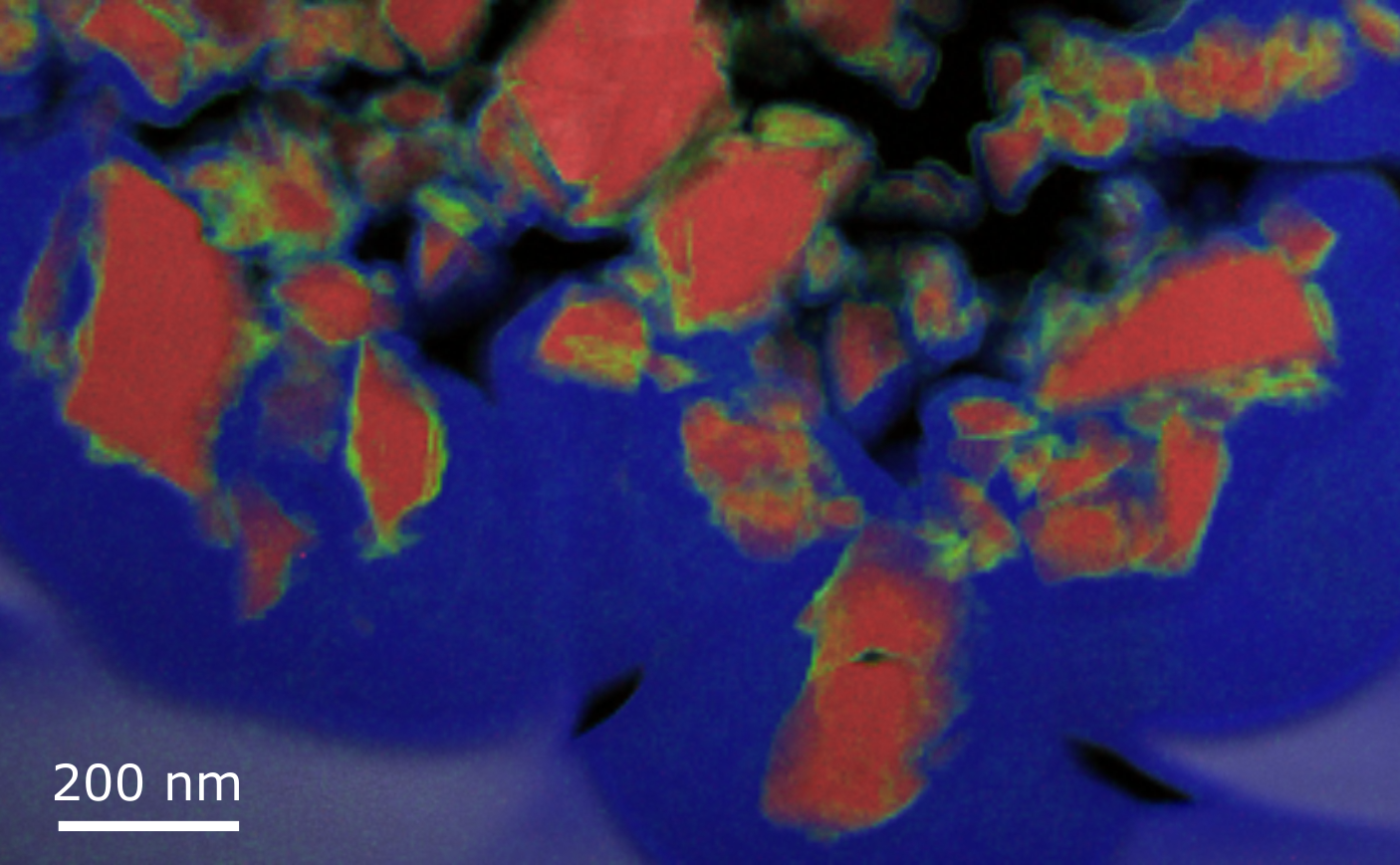 Microscope photo silicon