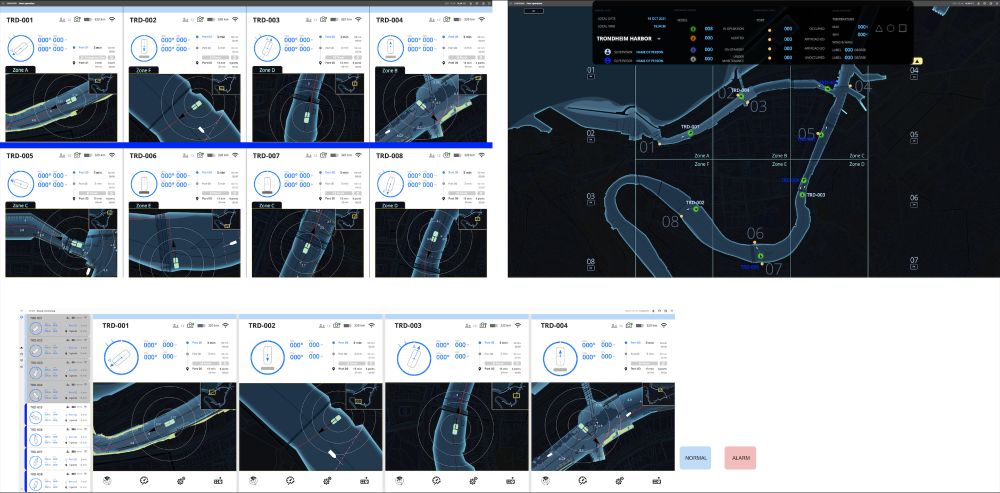 Control room interface