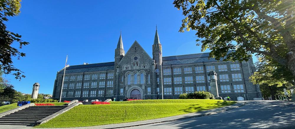 The main building at NTNU