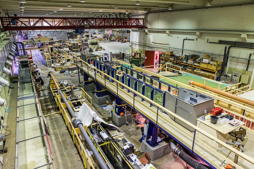 Norwegian Hydrotechnical Laboratory interior