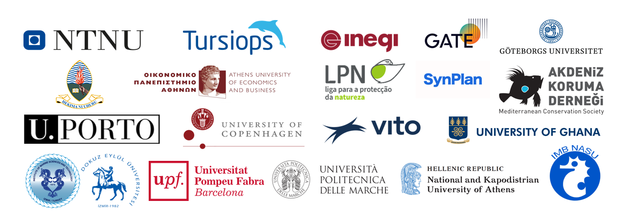 Collage of all DiverSea partner logos