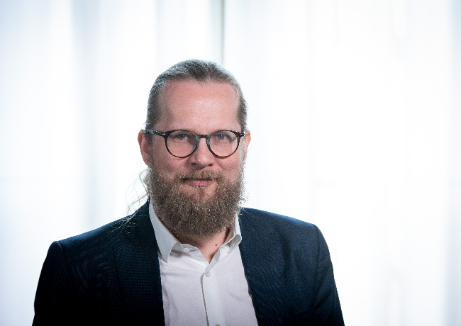 Portrait picture of Aslak Sira Myhre