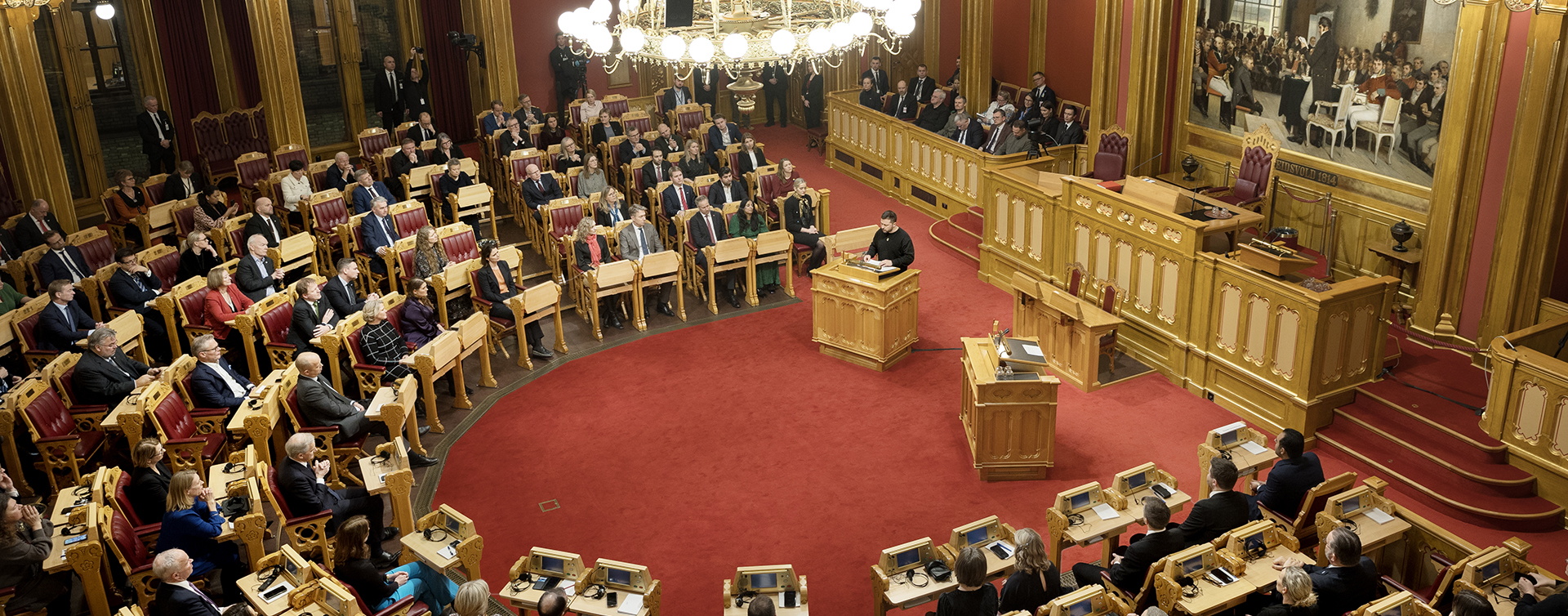 Government hall. Photo: Stortinget