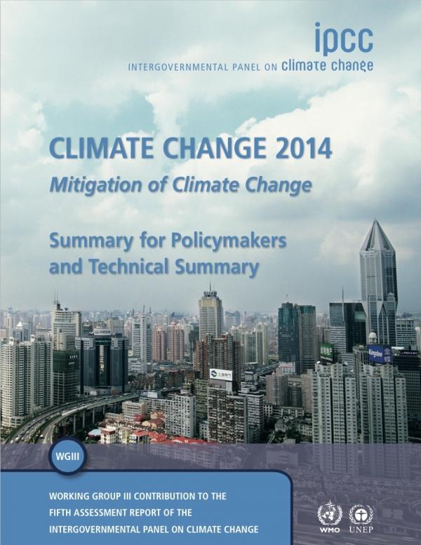 IPCC 5th assesment report Main page