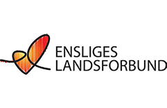 The logo of Ensliges Landsforbund.