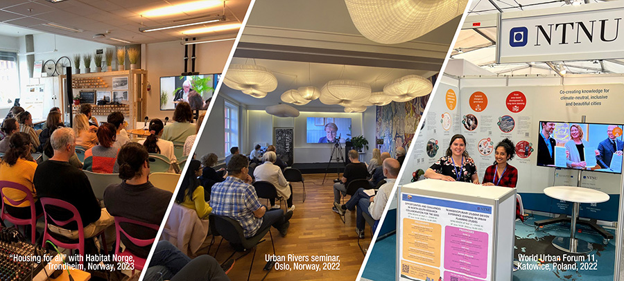 Three illustrations of global activities