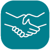 Icon of a handshake