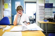 På Fjordvik sykehus. Foto: Jan Fredrik Frantzen, UNN På Fjordvik sykehus. Foto: Jan Fredrik Frantzen, UNN