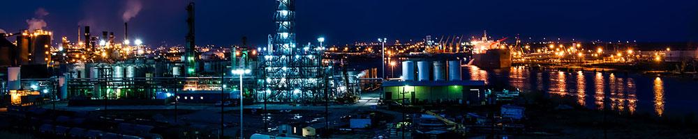 Industry area in the evening. Photo: Pixabay